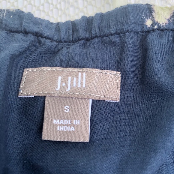 J Jill Aegean Tie Dye Midi Skirt Small - Picture 3 of 5